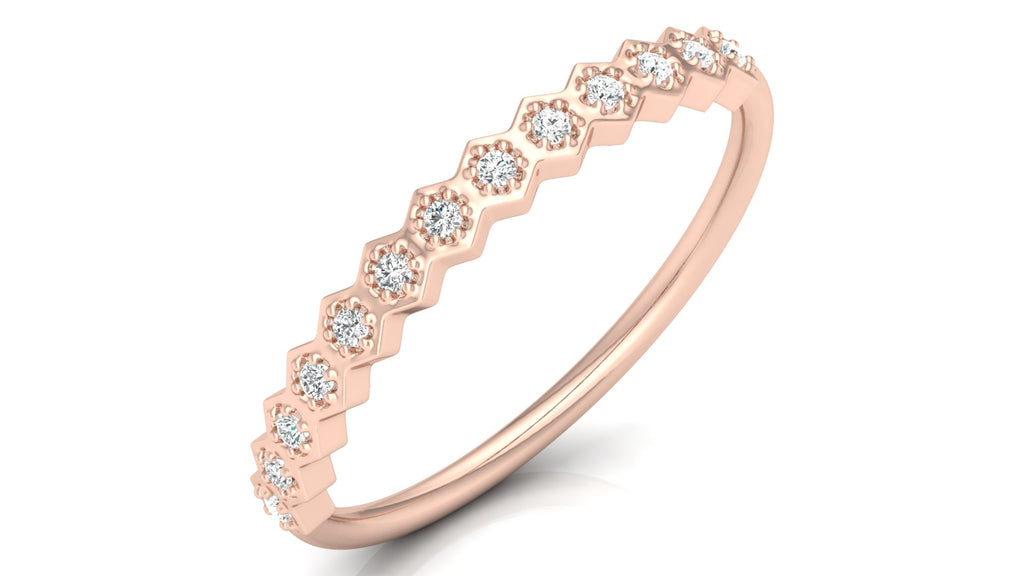 0.08 Ct Round Diamond Ring