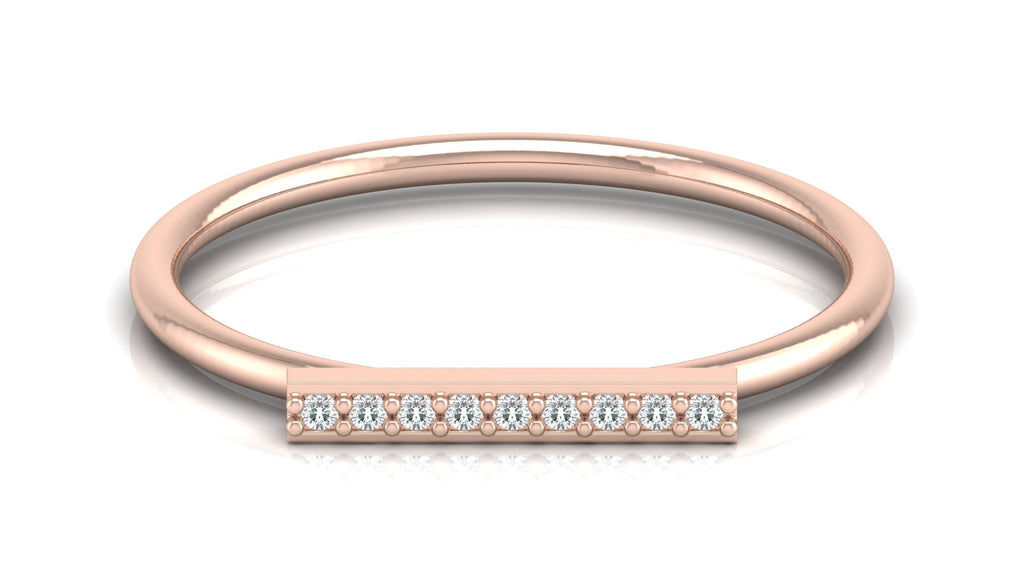 0.03 Ct Round Diamond Ring