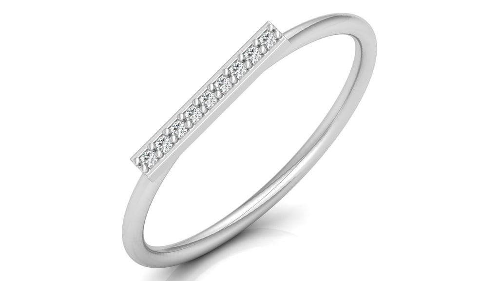0.03 Ct Round Diamond Ring