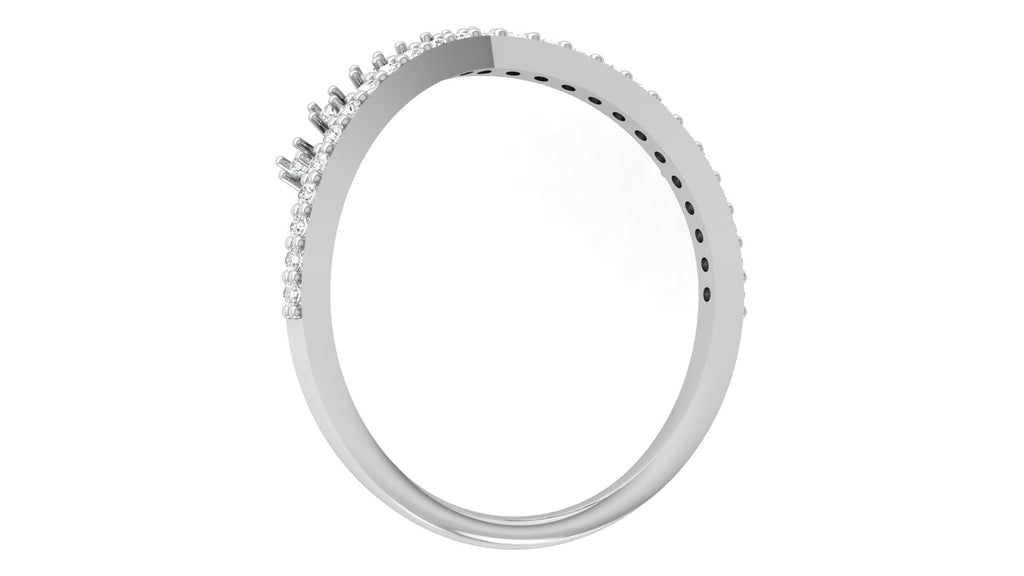 0.17 Ct Round  Diamond Ring