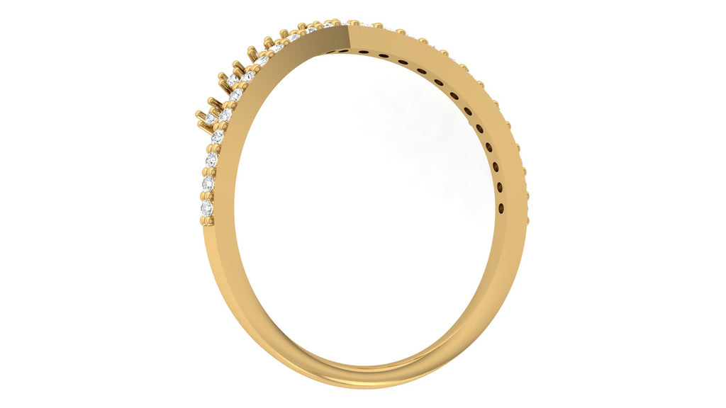 0.17 Ct Round  Diamond Ring