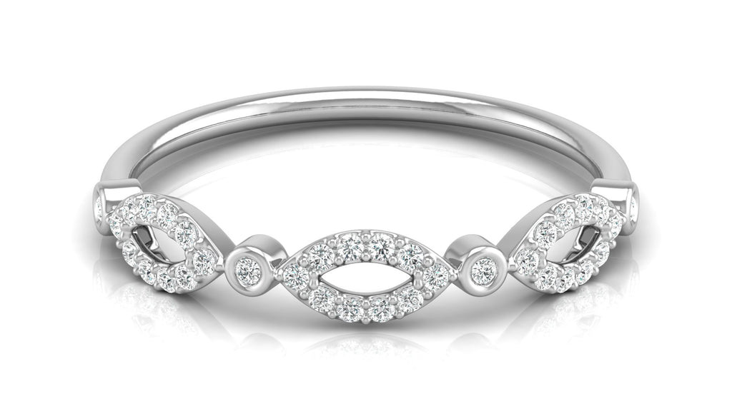 0.13 Ct Round  Diamond Ring