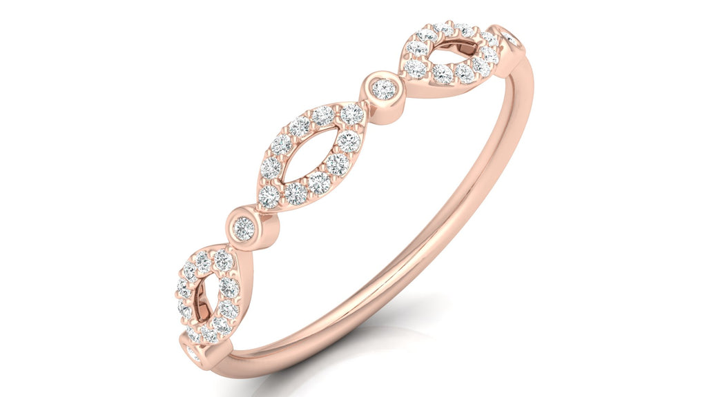 0.13 Ct Round  Diamond Ring