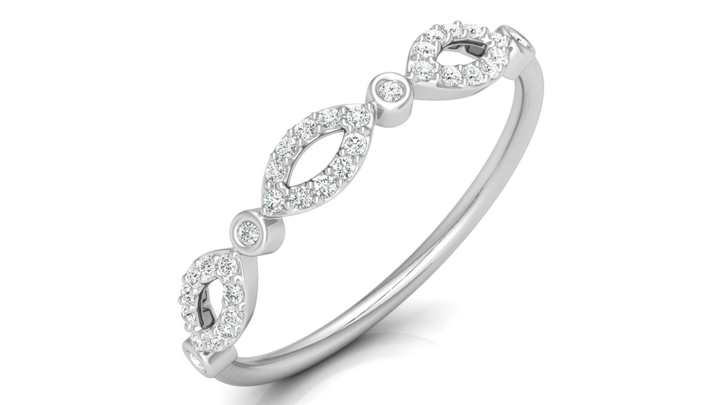 0.13 Ct Round  Diamond Ring