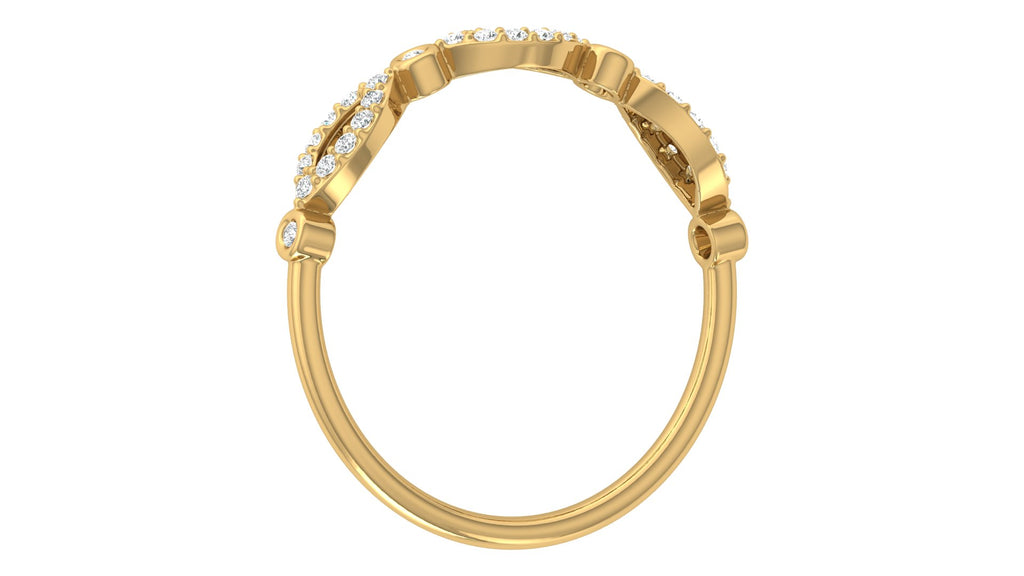 0.13 Ct Round  Diamond Ring