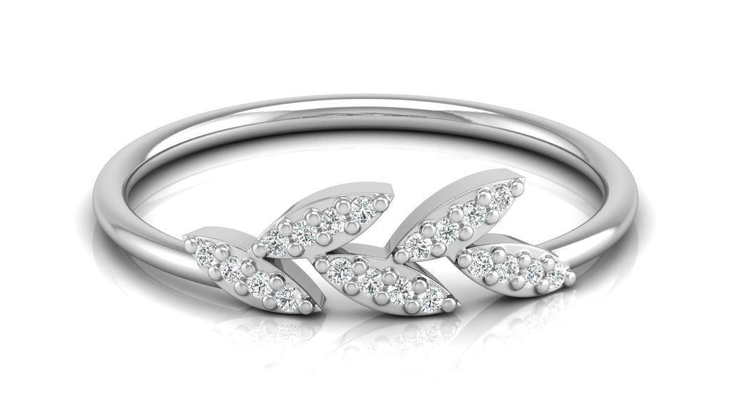 0.07 Ct Round  Diamond Ring