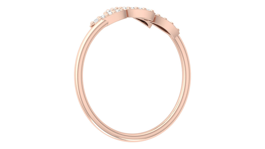 0.07 Ct Round  Diamond Ring