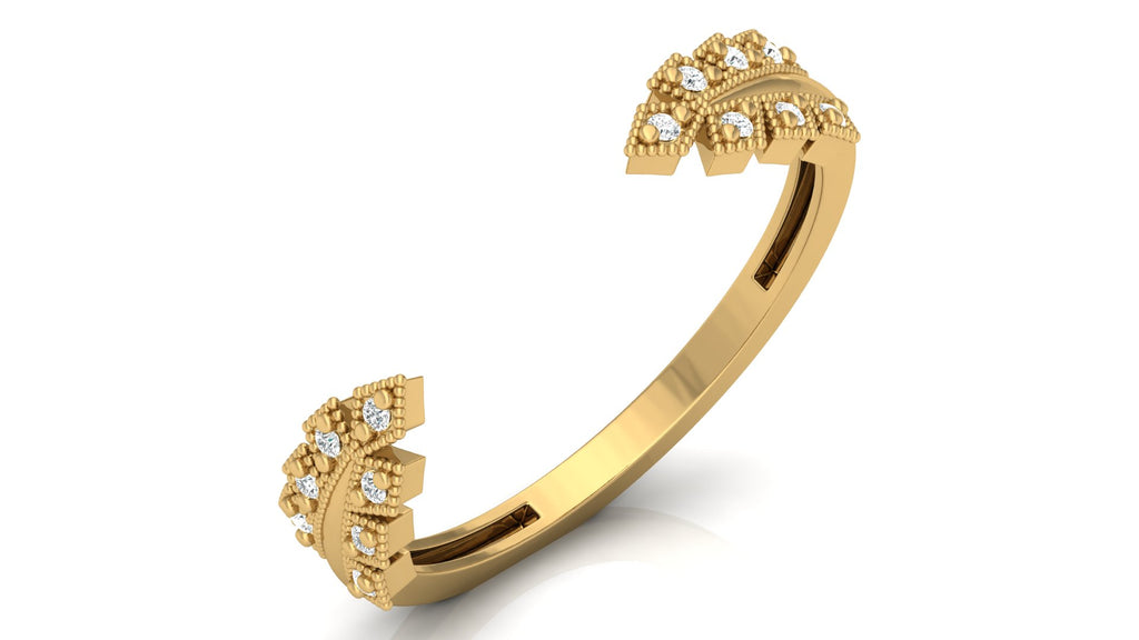 0.05 Ct Round  Diamond Ring