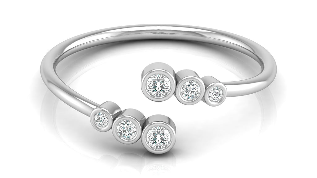 0.11 Ct Round  Diamond Ring