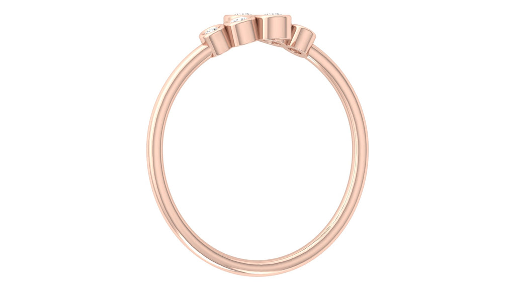 0.11 Ct Round  Diamond Ring