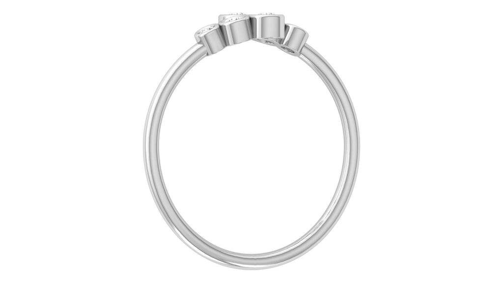0.11 Ct Round  Diamond Ring