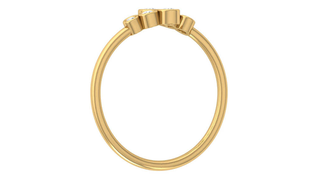 0.11 Ct Round  Diamond Ring