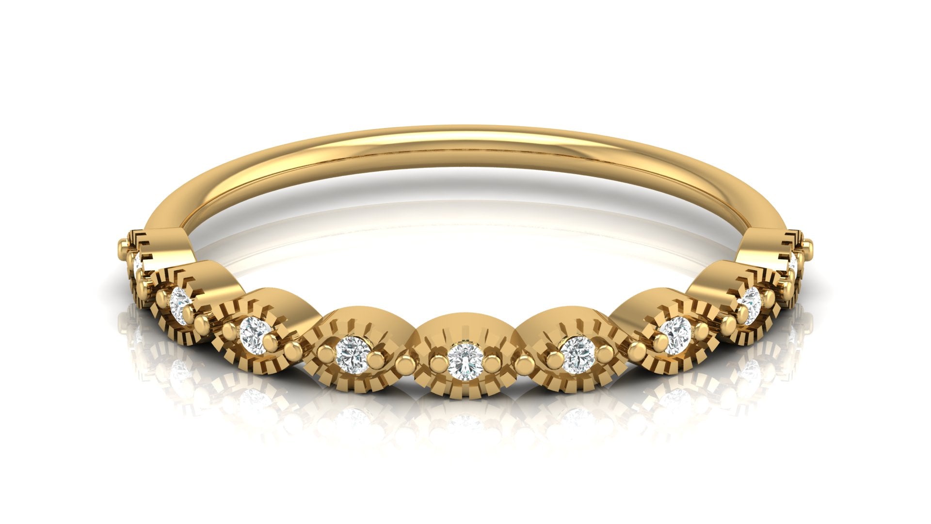 0.06 Ct Round  diamond Ring