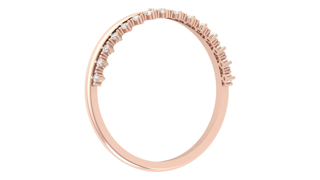 0.09 Ct Round  Diamond Ring