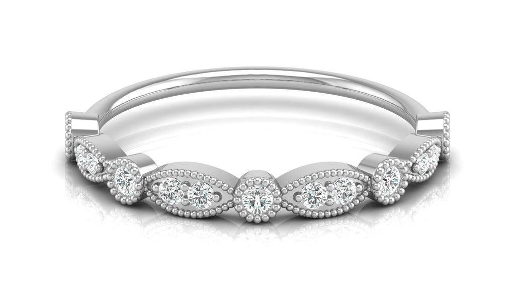 0.17 Ct Round  Diamond Ring