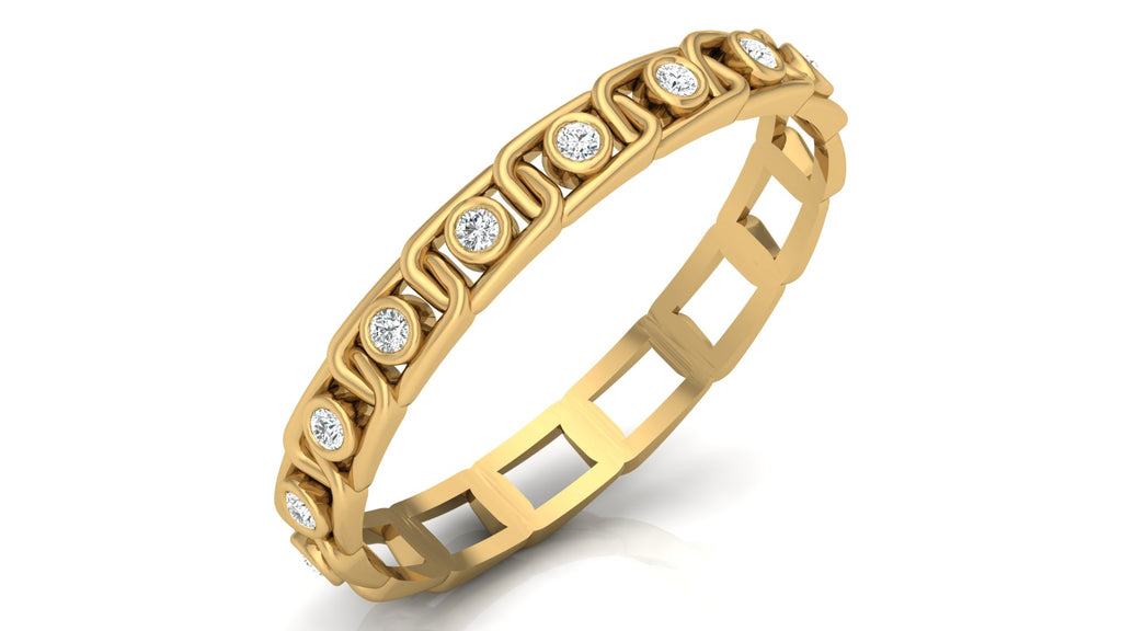 0.06 Ct Round  Diamond Ring
