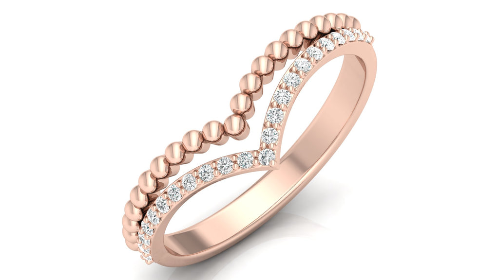 0.11 Ct Round  Diamond Ring