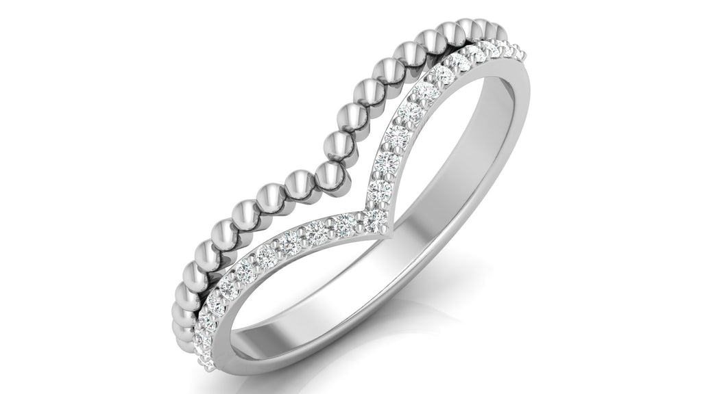 0.11 Ct Round  Diamond Ring