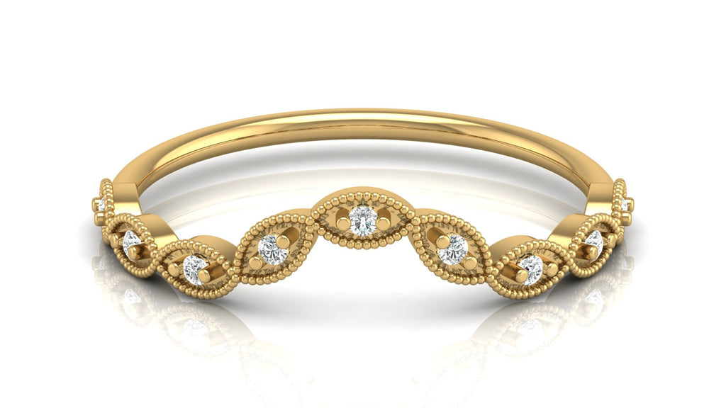 0.06 Ct Round  Diamond Ring