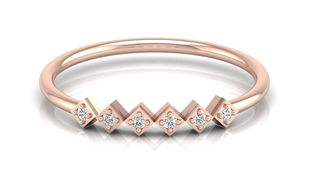 0.05 Ct Round Diamond Ring