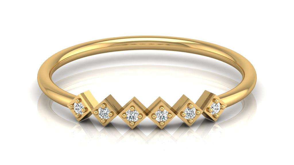 0.05 Ct Round Diamond Ring
