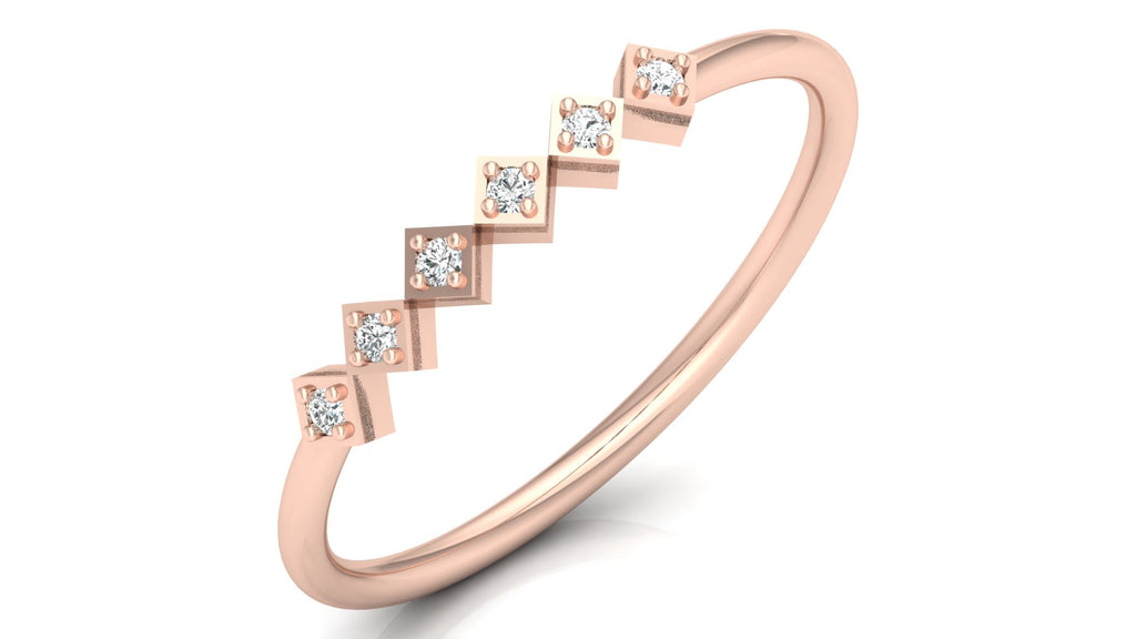 0.05 Ct Round Diamond Ring