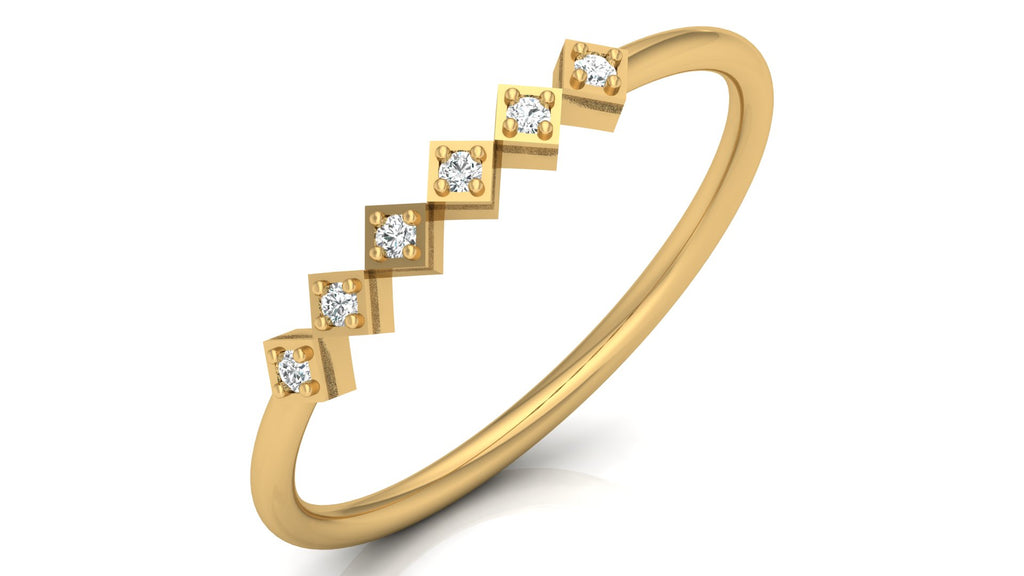 0.05 Ct Round Diamond Ring