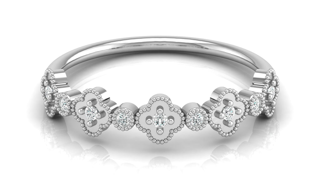 0.07 Ct Round Diamond Ring