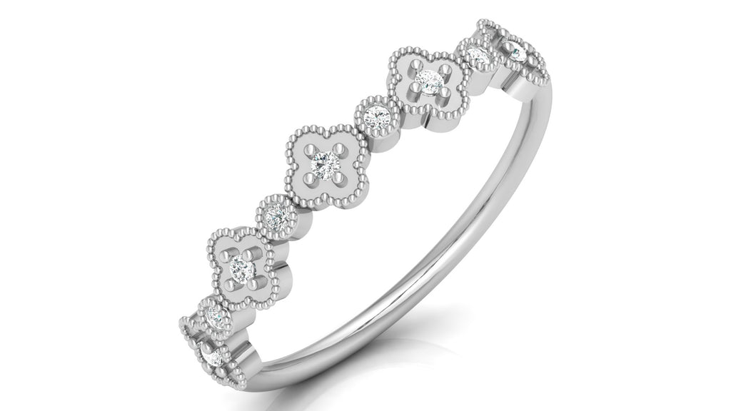 0.07 Ct Round Diamond Ring