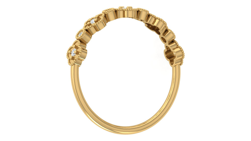 0.07 Ct Round Diamond Ring