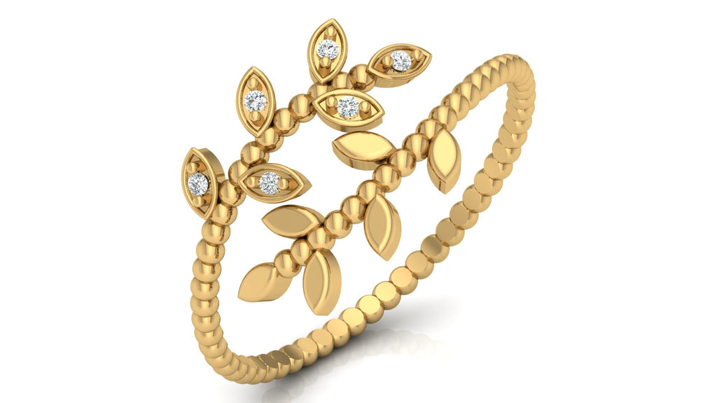 0.02 Ct Round Diamond Ring