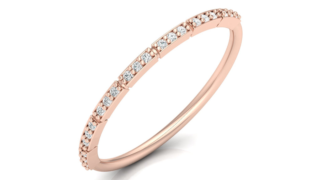 0.08 Ct Round Diamond Ring