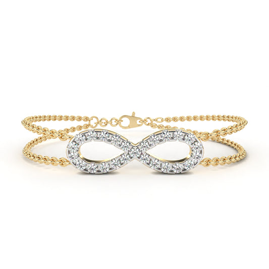 0.39 Ct Round Diamond Bracelets