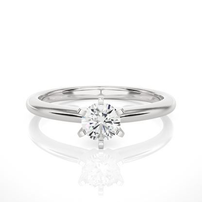 0.4 Ct Round Diamond Ring