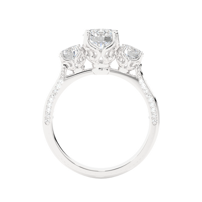 0.1+0.69+0.23  Ct Round Diamond Ring