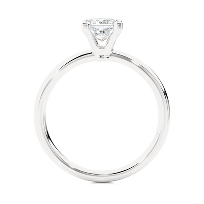 0.8 Ct Princess Diamond Ring