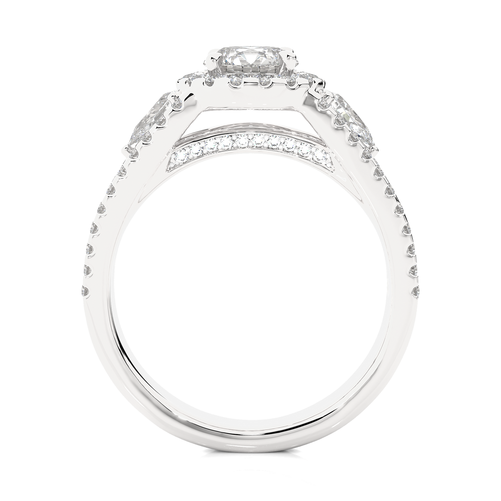 Eternal Kin Ring - Trilogy Lab Grown Diamond Ring