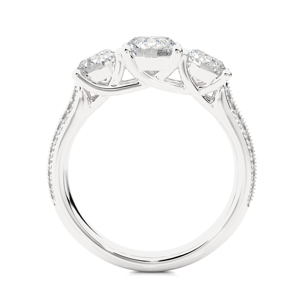 Loyal Harmony Ring - Premium Lab Grown Diamond Ring made with Fine Gold