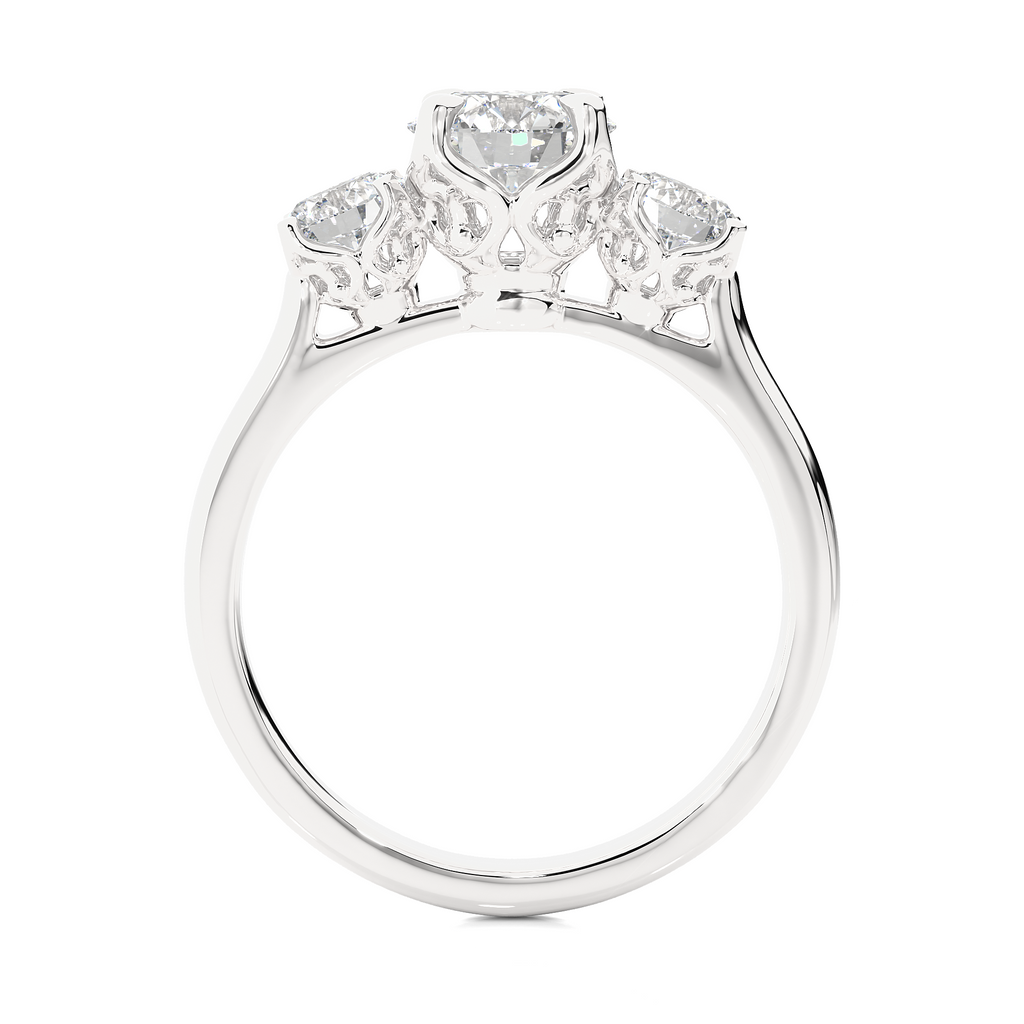 Lifelong Vows and Love Ring made with Gold and Lab Grown Diamonds