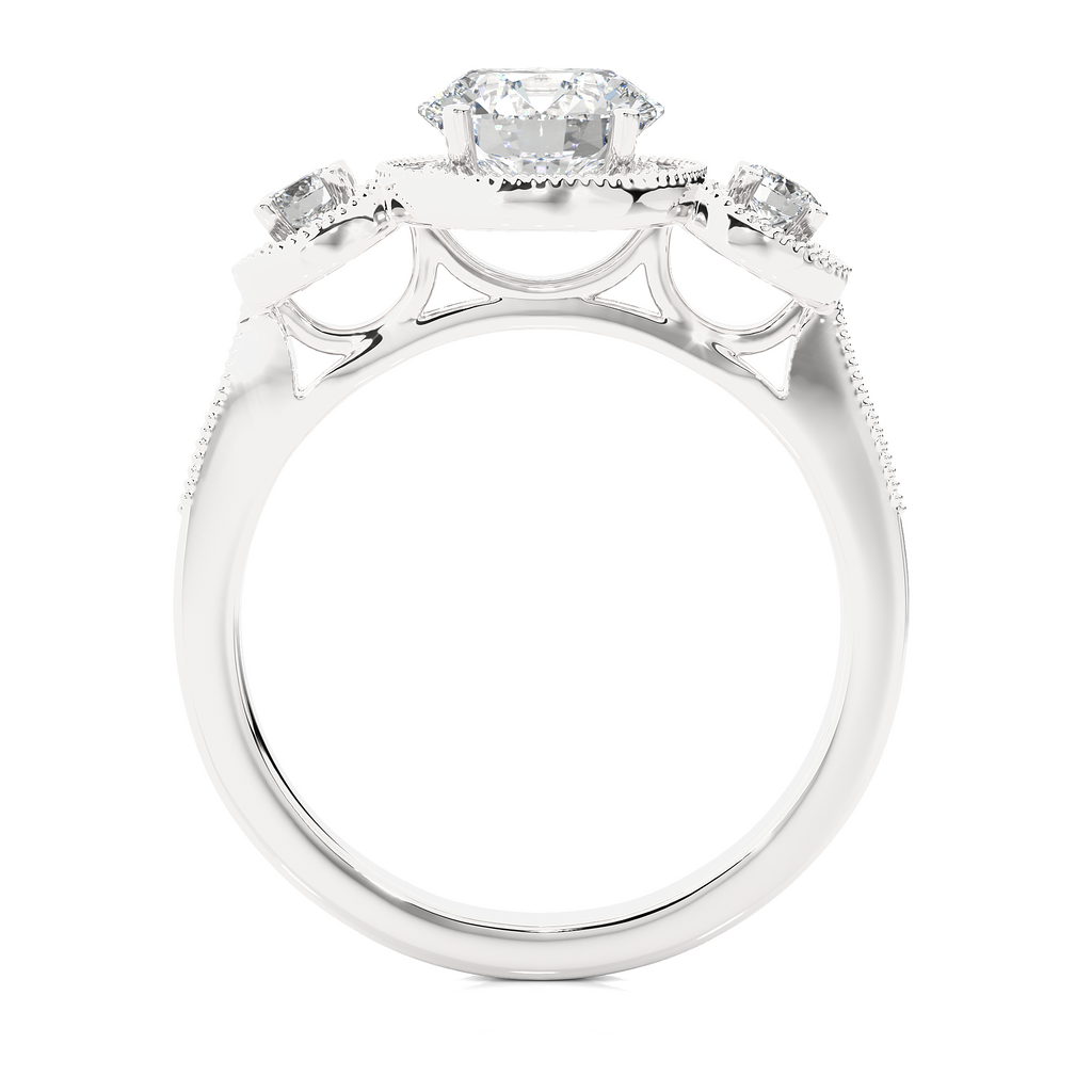 Virtuous Bond Lab Grown Ring with Fine Gold