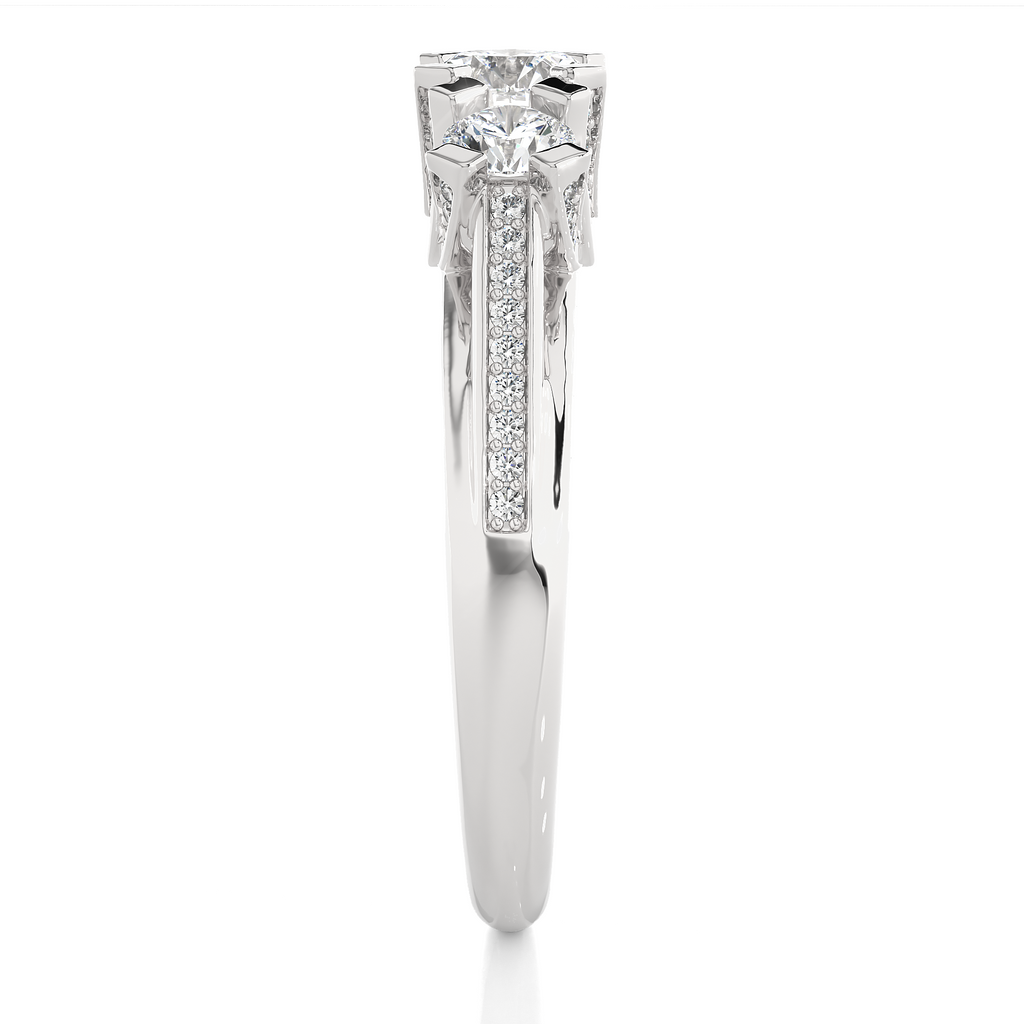 Compassionate Bond - Trilogy Lab Grown Diamond Ring