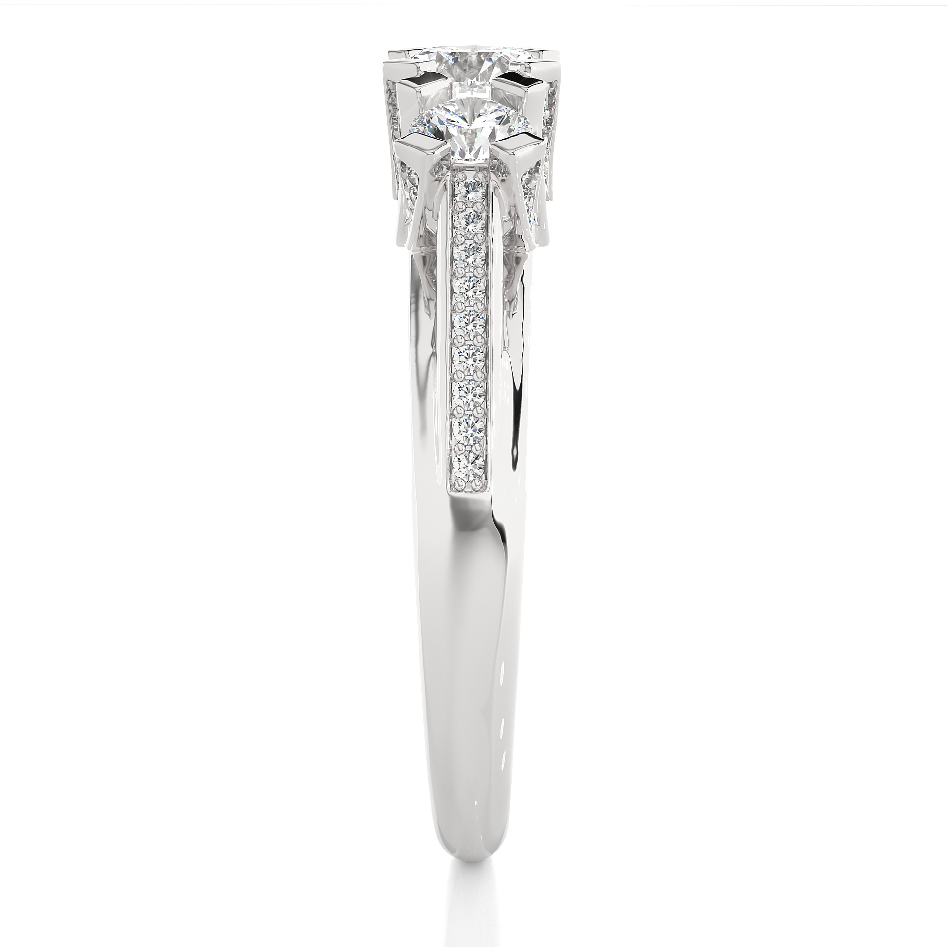 Compassionate Bond - Trilogy Lab Grown Diamond Ring