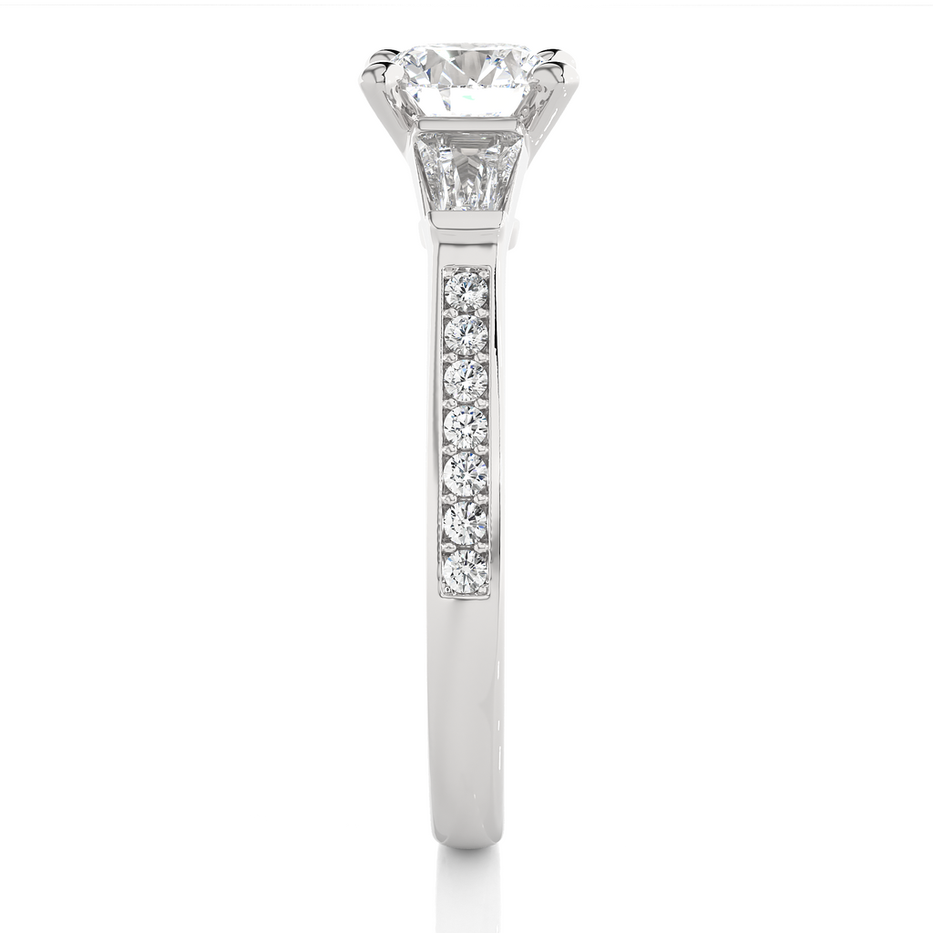 Ethical Kinship Ring - Trilogy made with Fine Gold and Lab Grown Diamonds