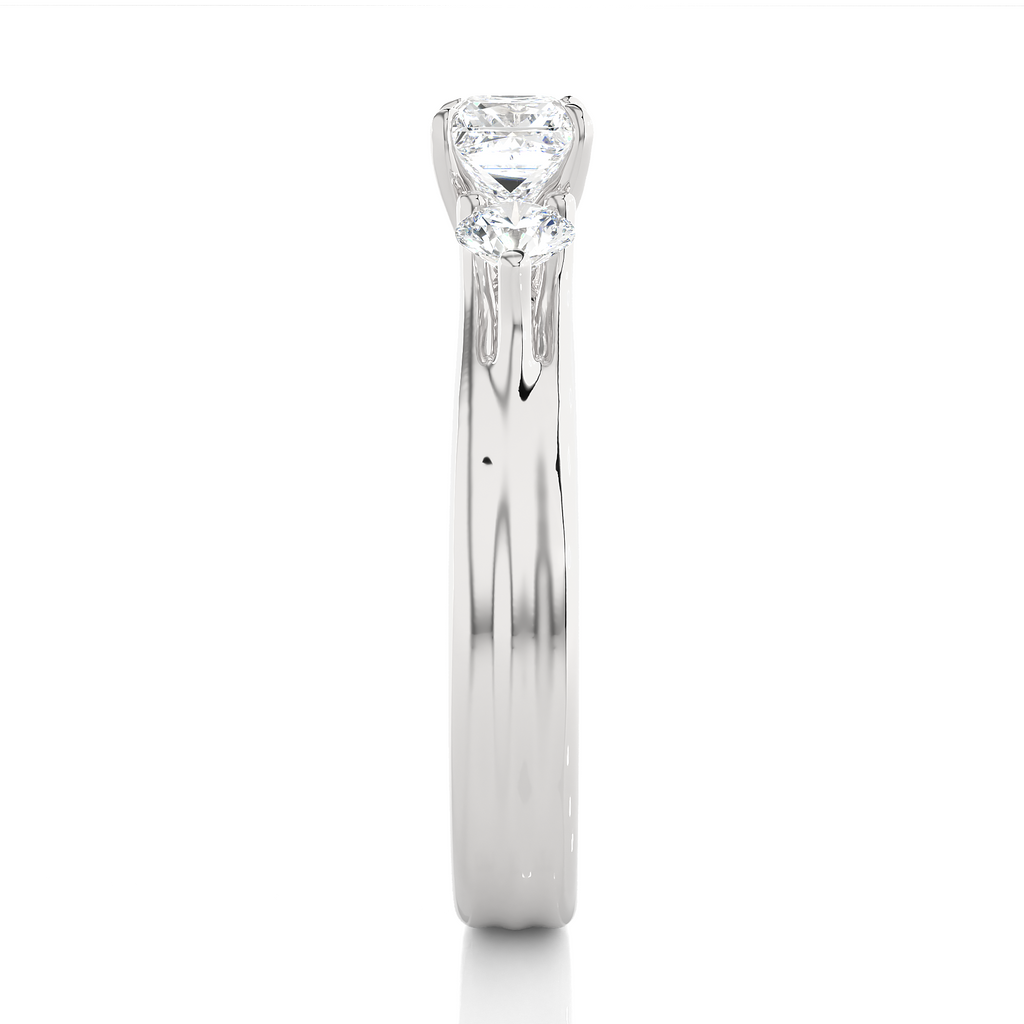 Harmonious Pledge Ring made with Premium Lab Grown Diamonds