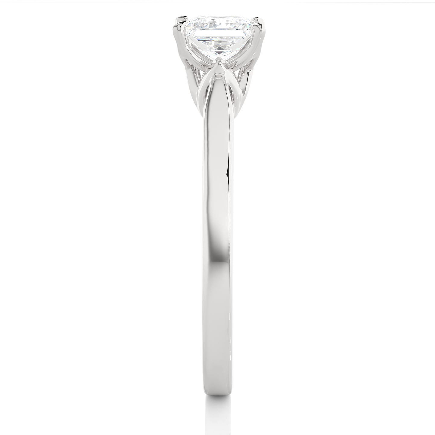 0.6 Ct Princess Diamond Ring