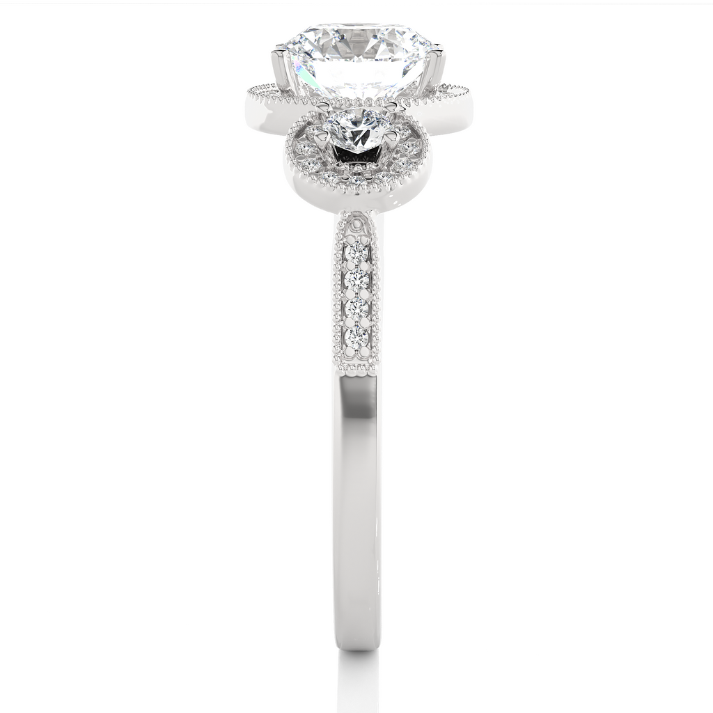 Virtuous Bond Lab Grown Ring with Fine Gold