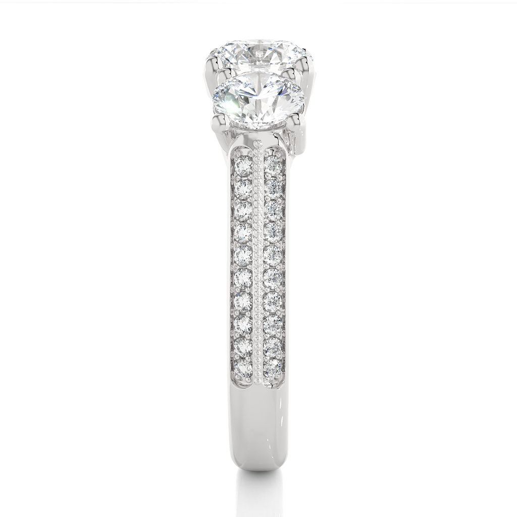 Loyal Harmony Ring - Premium Lab Grown Diamond Ring made with Fine Gold