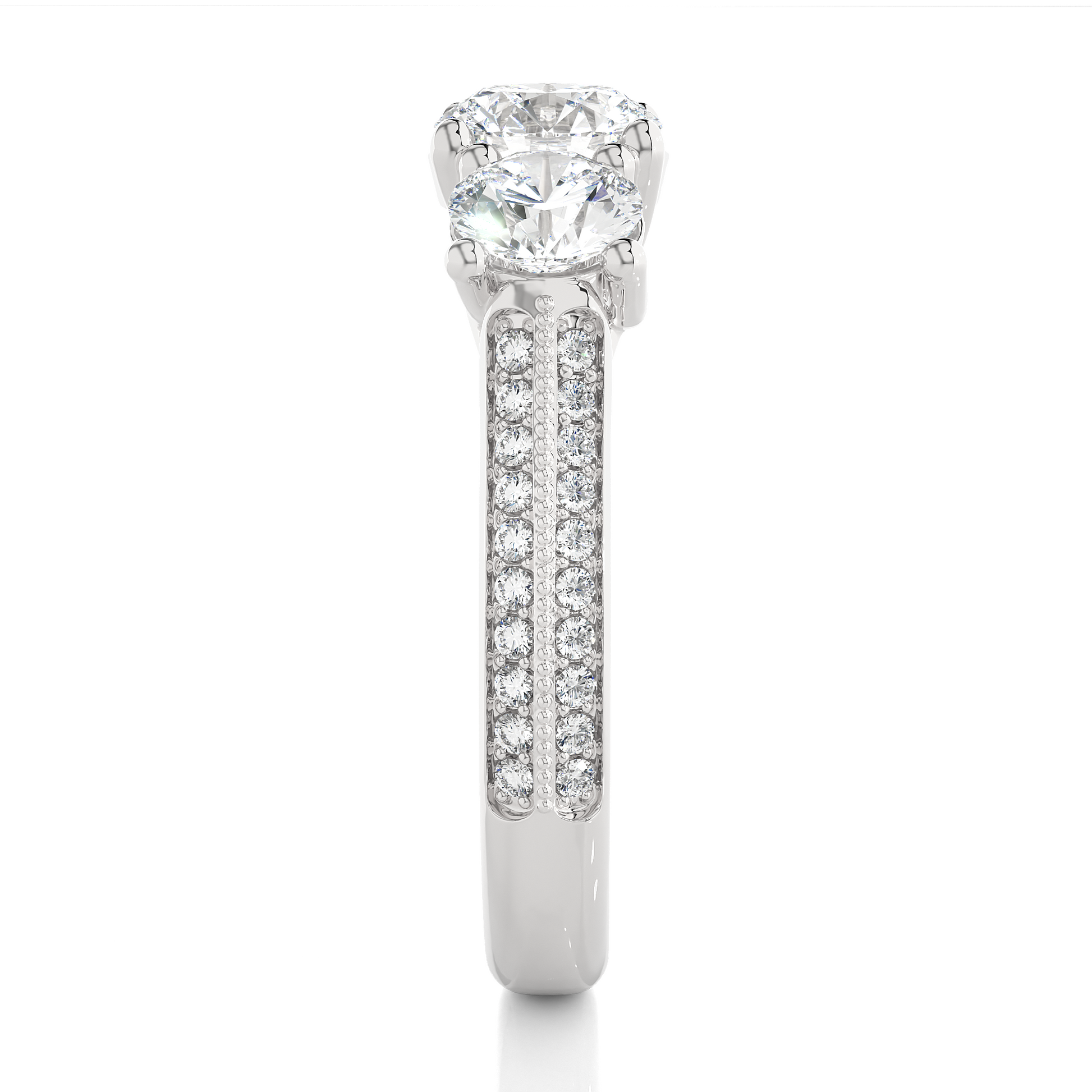 Loyal Harmony Ring - Premium Lab Grown Diamond Ring made with Fine Gold