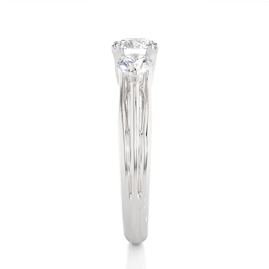 Honorable Vow Ring - Premium Trilogy Lab Grown Diamond Ring