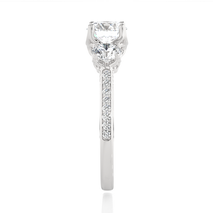 0.1+0.69+0.23  Ct Round Diamond Ring